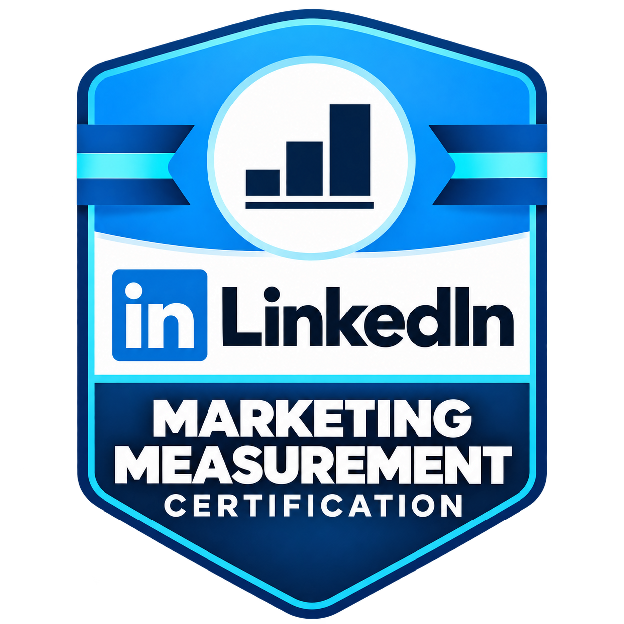 LinkedIn Marketing Measurement Certification badge